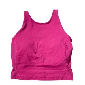 Lululemon Align High Neck Tank Nulu Size 2 Magenta